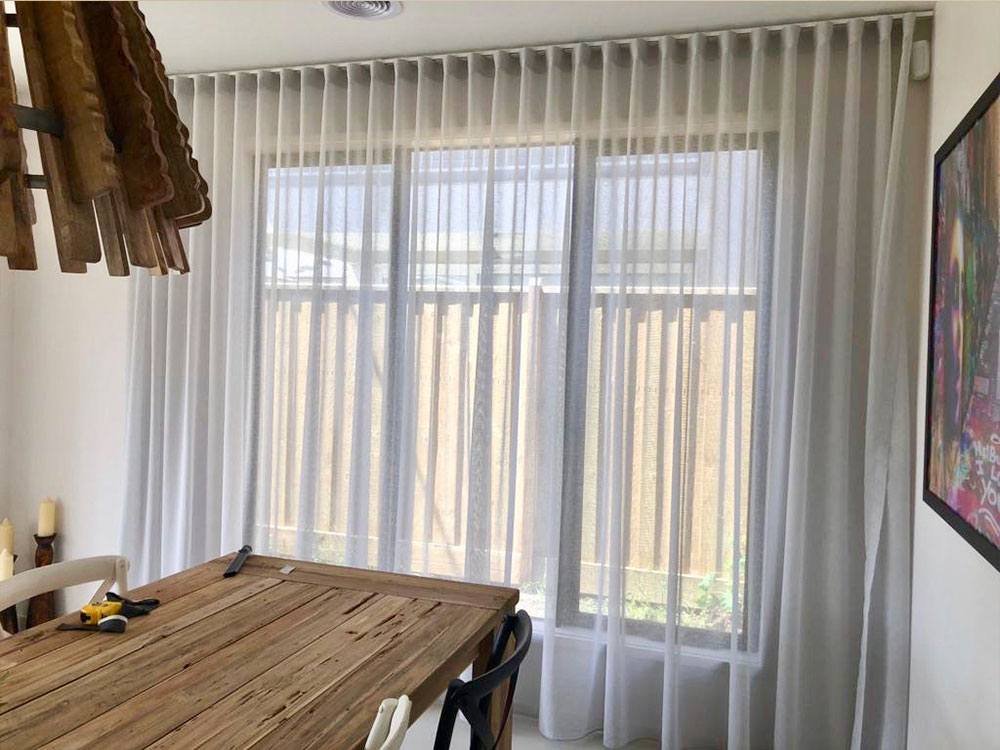 Sheer Curtains in melbourne Hello Blinds